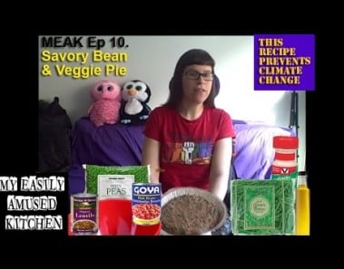 Savory Bean & Veggie Pie (Vegan) Ep. 11