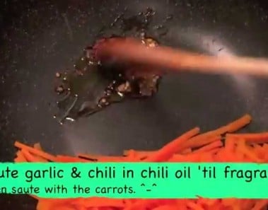 Spicy Carrot Appetizer