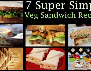 Veg Sandwich Recipes | Healthy Evening Snacks Easy Breakfast Recipes & Kids lunch Box snacks idea
