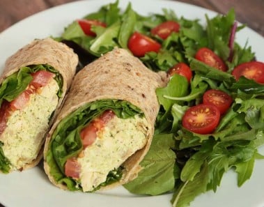 3 Healthy Wrap Recipes | Back to School Lunch Ideas