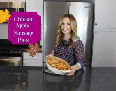 Apple Chicken Sausage Bake