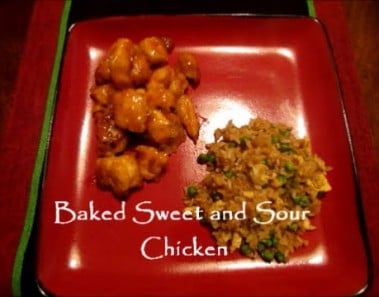 Baked Sweet and Sour Chicken