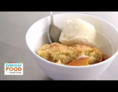 Biscuit-Topped Peach Cobbler – Everyday Food with Sarah Carey