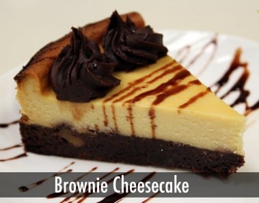 Brownie Cheesecake | Cake Recipes | Sanjeev Kapoor Khazana