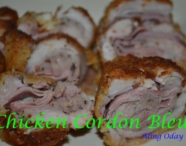 Chicken Cordon Bleu (Filipino Version)