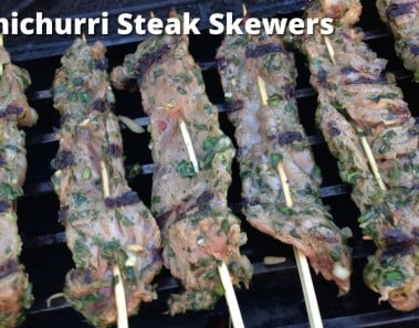 Chimichurri Skirt Steak Skewers | Grilled Skirt Steak Malcom Reed HowToBBQRight