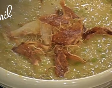 Curried Pea Soup and Pork Wonton Recipe – Emeril Lagasse