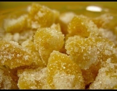 How to Crystalized or Candied Ginger video recipe by Bhavna
