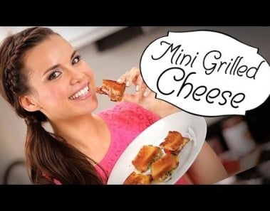Ingrid Dishes | Mini Grilled Cheese Sandwiches | Recipes from Missglamorazzi