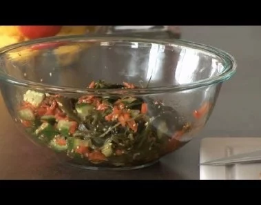 Japanese Sesame Seaweed Salad : Healthy Salads