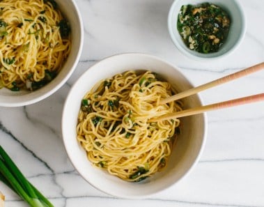 Momofuku Ginger Scallion Noodles – HoneysuckleCatering