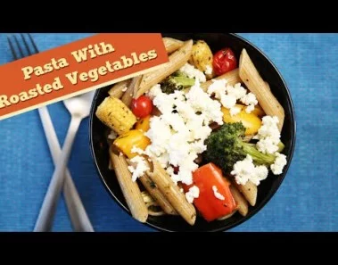 Pasta With Roasted Vegetables | Easy & Tasty Italian Recipe | Divine Taste With Anushruti