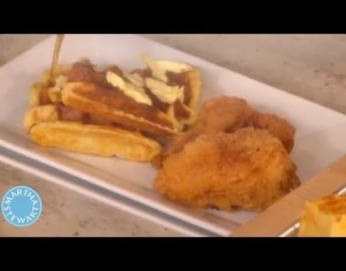 Polenta Waffles with Thomas Keller – Martha Stewart