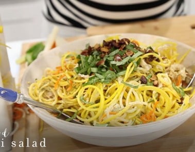 Recipe: Tangled Thai Salad with Spiralized Noodles (Best Spiralized Noodle Recipe)