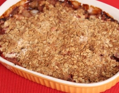 Rhubarb Crisp Recipe – Laura Vitale – Laura in the Kitchen Episode 578