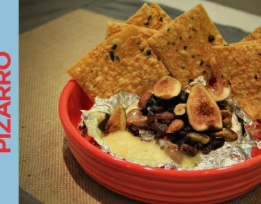 Ridiculously Quick Baked Cheese, Fruit & Honey | Felicitas Pizarro