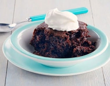Slow Cooker Double Chocolate Cake