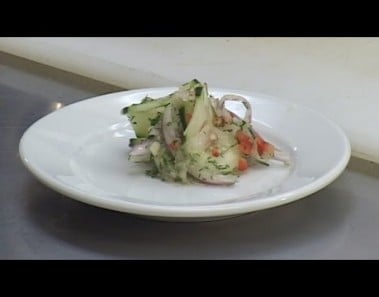 Sweet & Sour Cucumber Salad