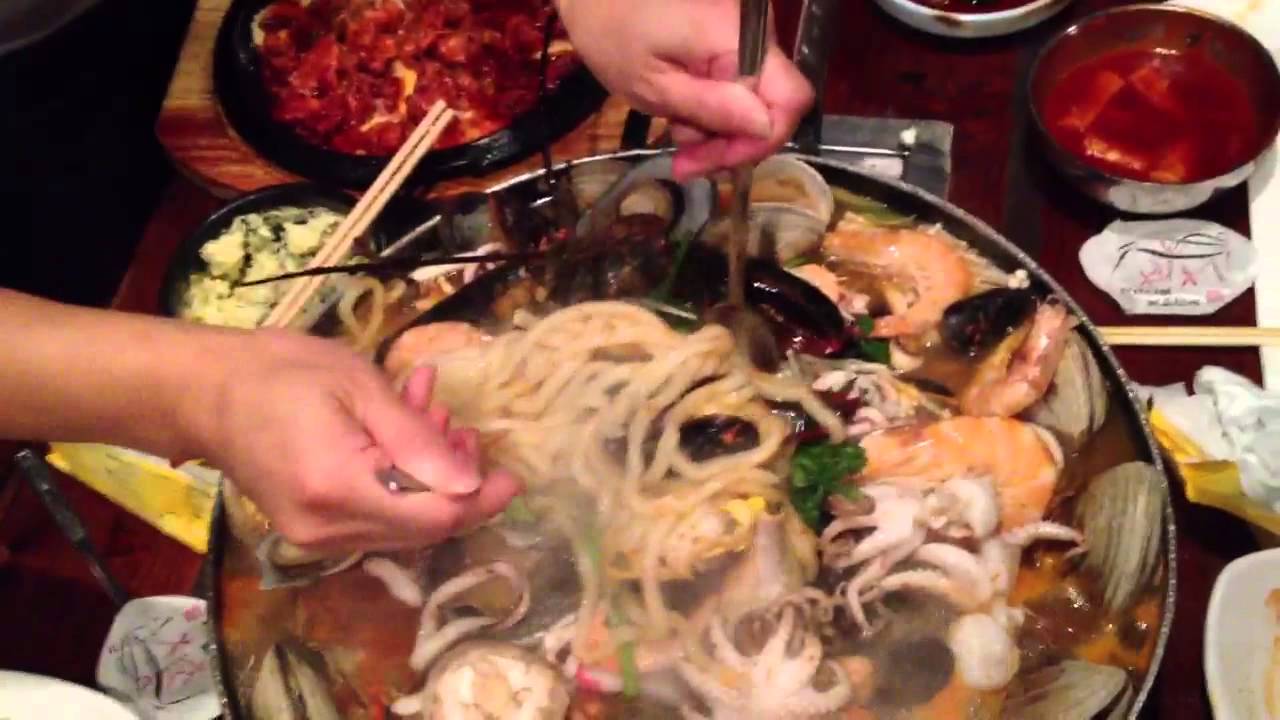 Ultra Fresh Seafood Dish at Korean Restaurant Recipe Flow