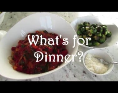 What’s for Dinner? | Cook with Me | Recipes | Chicken Thighs with Pesto | Fingerling Potaoes