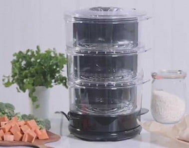 Wolfgang Puck 3-Tier Rapid Steamer