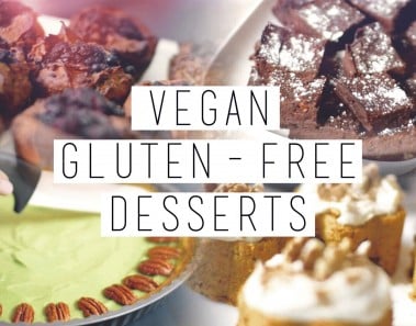 4 Gluten Free, Vegan, Healthy Desserts // Brownies, Carrot Cake etc. | chanelegance