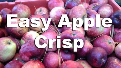 Apple Crisp Recipe : GardenFork.TV #12