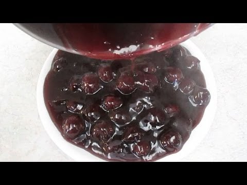 Cherry Pie Filling or Topping – Simple Recipe using Fresh Picked Cherries – PoorMansGourmet