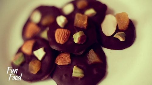 Chocolate Dessert with Nuts  Десерт из Шоколада с Орехами