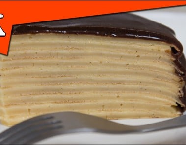 Chocolate Pancake Tower – Mille Crêpes – For Easter? For Any Time :)
