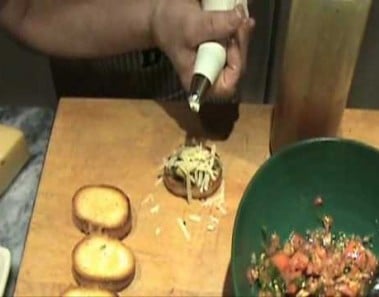 Crostini Appetizer-Hot & Spicy by Cha Cha Dave