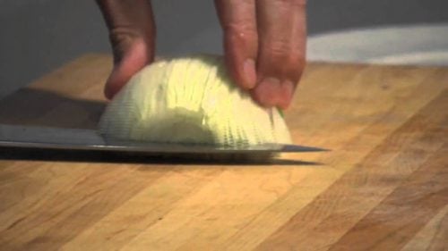 Daniel Humm Prepares Onions