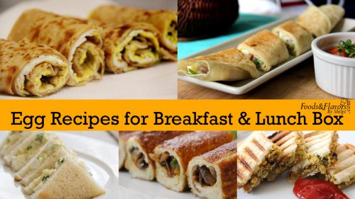 Egg Recipes for Breakfast | Easy Egg Recipes for kids snacks & Lunch box