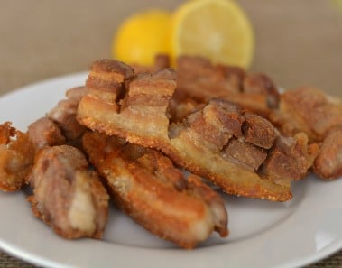Fried Pork Belly Recipe – How To Make Colombian Chicharrón – SyS