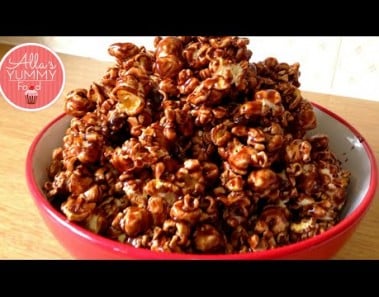 How to make Chocolate Popcorn – Dessert Recipe – Как приготовить шоколадный попкорн
