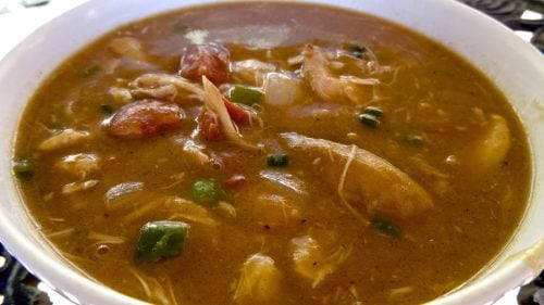 Lazy Mans Chicken and Sausage Gumbo Recipe for Mardi Gras