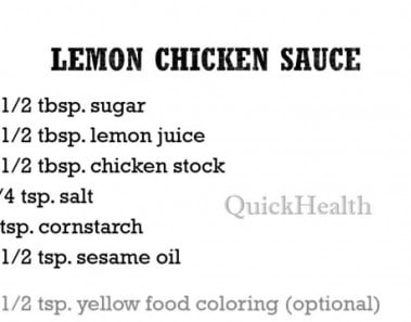 LEMON CHICKEN SAUCE – Chicken Recipes — Easy Recipes