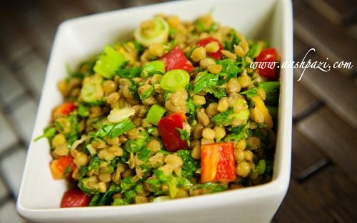 Lentils Salad Recipe (Healthy Recipe)