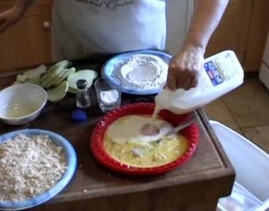 Marjorie’s     Eggplant Parmesan Recipe