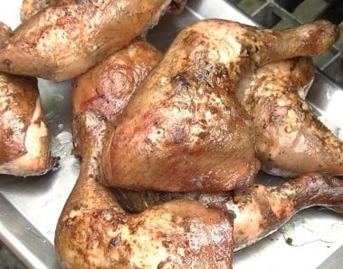 NO ? Chicken Legs in my BBQ Smoker video recipe littleGasthaus
