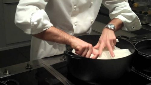 One Minute Paris Cooking with Xavier Isabal at the Alain Ducasse Cooking School