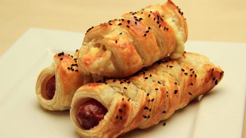 Sausage Puff Rolls Recipe – Knitted Turkish Borek