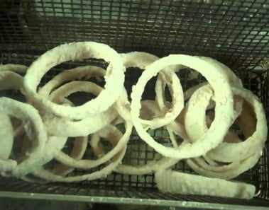 Texas Cattle Co  New Appetizer Spicy Red Chili Onion Rings!