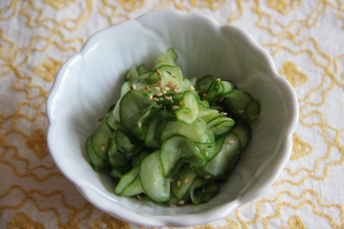 Sunomono (Cucumber Salad)  Recipe – Japanese Cooking 101