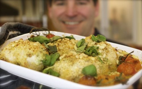 Creamy Pesto Chicken: Impressive but simple