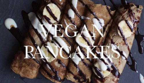 EASY VEGAN PANCAKES/CREPES – oil & gluten free, recipe with Bali Nutra coconut syrup