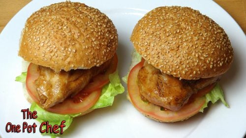 Teriyaki Chicken Burgers | One Pot Chef