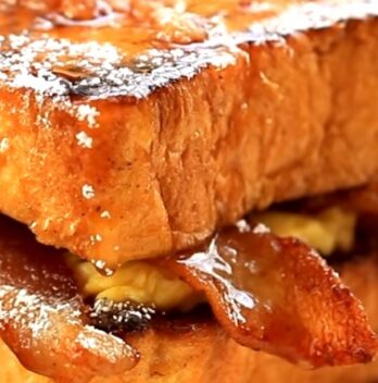Ultimate French Toast Breakfast Sandwich Recipe – with BACON SYRUP! – BBQGuys.com
