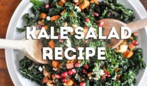 10 Day Detox Diet Recipes – Raw Kale Salad Recipe