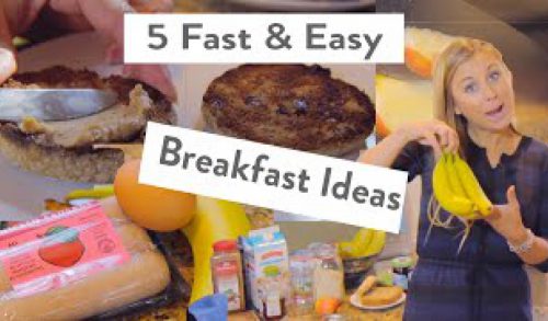 5 Easy & Fast Breakfast Ideas for School or Work